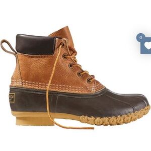 LL Bean “Bean Boots” in tumbled leather, 8